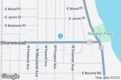 Map image of the property - 2420 E Capitol Dr