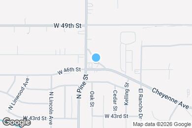 Map image of the property - 4624 Cheyenne Ave