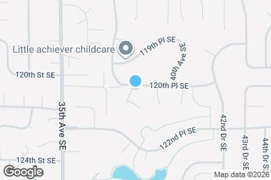 Map image of the property - 12021 38th Ave SE