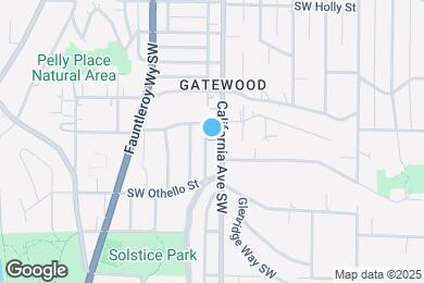 Map image of the property - 7113 California Ave SW