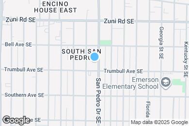Map image of the property - 633 San Pedro Dr SE