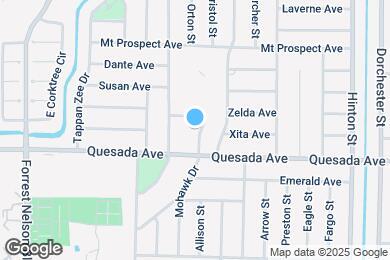 Map image of the property - 1285 Mohawk Dr