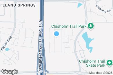 Map image of the property - Cortland Chisholm Trail