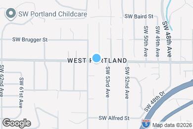 Map image of the property - 5406 SW Taylors Ferry Rd