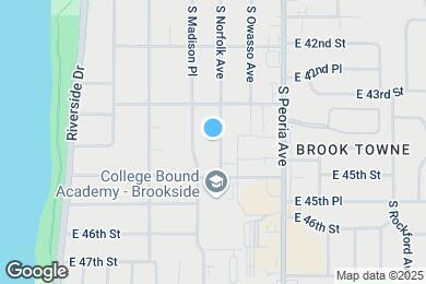 Map image of the property - 4334 S Norfolk Ave