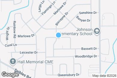 Map image of the property - 1048 Biscayne Dr