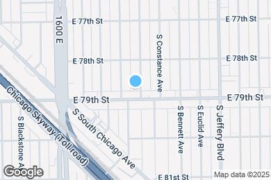 Map image of the property - 7846 S Cregier Ave