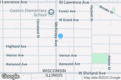 Map image of the property - 1346 Euclid Ave