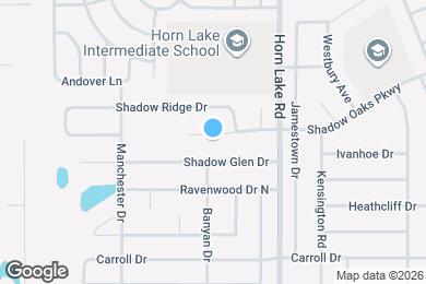 Map image of the property - 4185 Shadow Oaks Dr