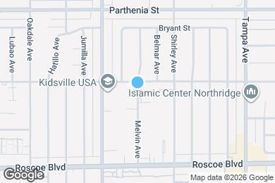 Map image of the property - 8459 O'Melveny Ave