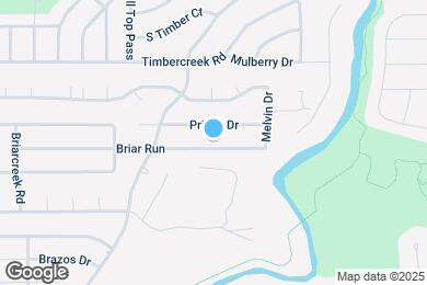 Map image of the property - 1801 Briar Run