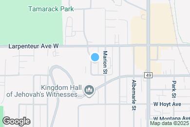 Map image of the property - 1640 Galtier St
