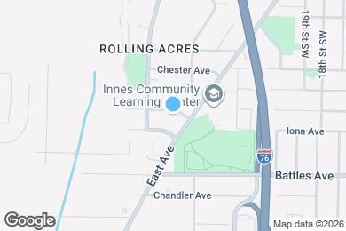 Map image of the property - 1196 Knox Ave