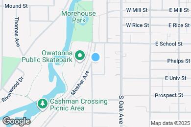 Map image of the property - 605 Mosher Ave