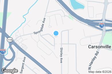 Map image of the property - 9101 Bel Cour Dr
