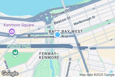 Map image of the property - 400 Commonwealth Ave