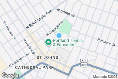 Map image of the property - 8502 N Central St