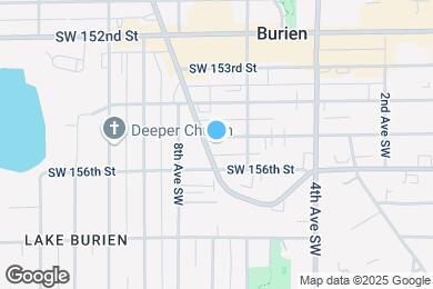 Map image of the property - 625 SW 155th St