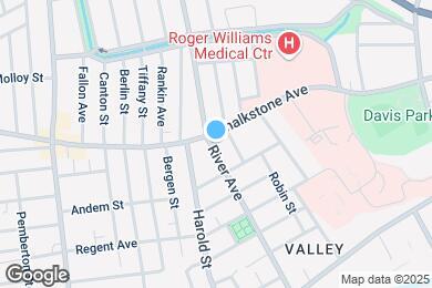 Map image of the property - 165 River Ave