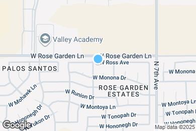Map image of the property - 1131 W Ross Ave