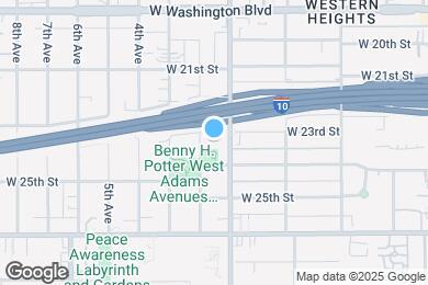 Map image of the property - 2418 W 23rd St