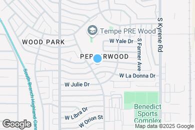 Map image of the property - 705 W Magdalena Dr