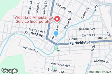 Map image of the property - 116 Garfield St