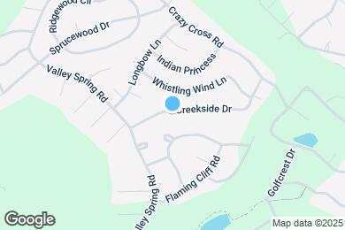 Map image of the property - 17 Creek Side Dr