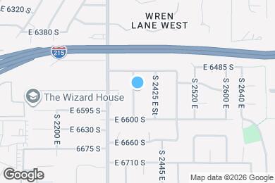Map image of the property - 6525 S 2365 E St