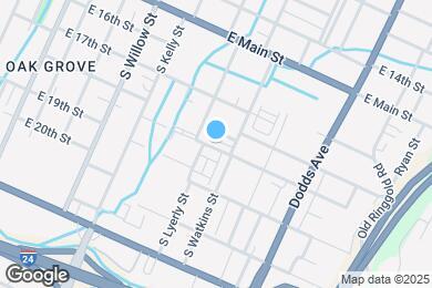 Map image of the property - 2341 E 18th St