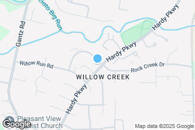 Map image of the property - THE WILLOWS APARTMENT COMMUNITY