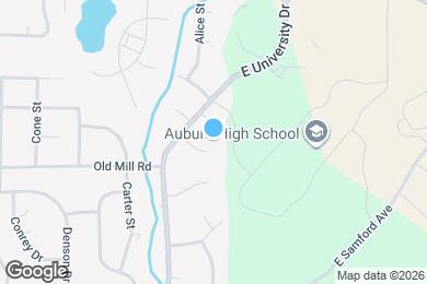 Map image of the property - Spacious Home Conveniently Located close to Auburn High School