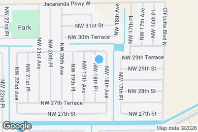 Map image of the property - 2901 NW 18th Pl
