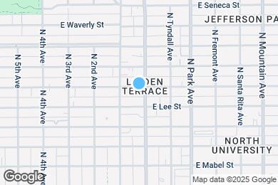 Map image of the property - 738 E Elm St