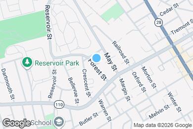 Map image of the property - 23 Forest St
