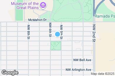 Map image of the property - 505 NW Dearborn Ave