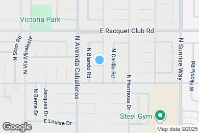 Map image of the property - 1181 E Estio Cir