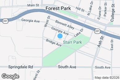 Map image of the property - 676 Bridge Ave