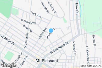 Map image of the property - 146 St Clair St