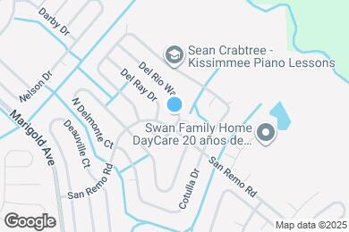 Map image of the property - 704 Del Rio Way