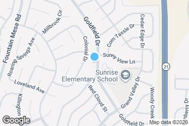 Map image of the property - 6980 Goldfield Dr