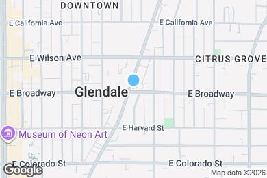 Map image of the property - Glendale Flats
