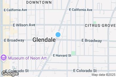 Map image of the property - Glendale's Hidden Little Gem!