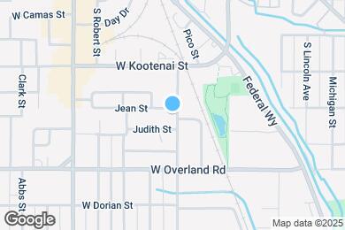 Map image of the property - 1323 S Columbus St