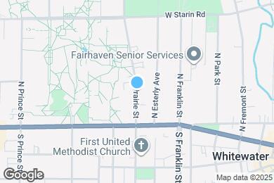 Map image of the property - 161 N Prairie St