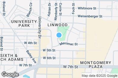 Map image of the property - 405 Wimberly St