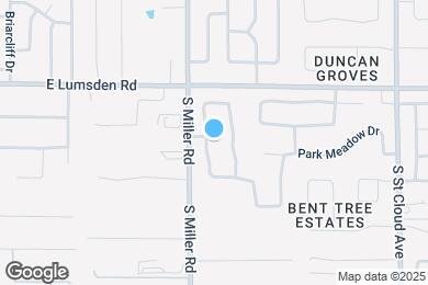 Map image of the property - 1103 Carriage Park Dr