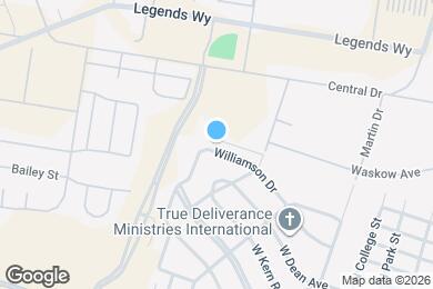 Map image of the property - 1109 Williamson Dr