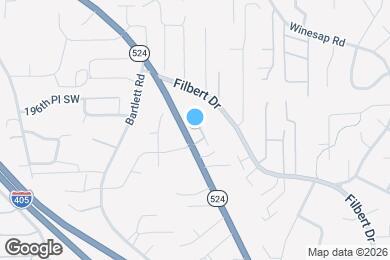 Map image of the property - 19628 1st Ave SE