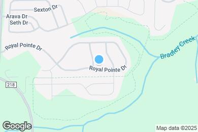 Map image of the property - 2608 Royal Pointe Dr
